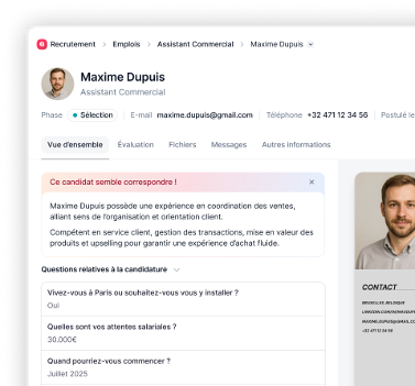 recrutment factorial one recrutment factorial one